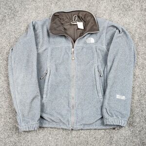 The North Face Jacket Womens Small Gray Gore Windstopper‎ Fleece Full Zip